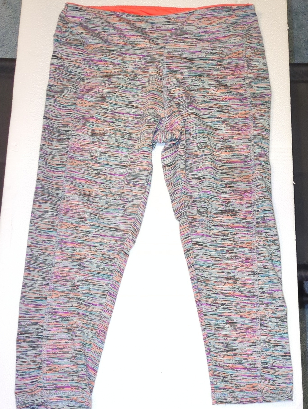 Women's Take A Walk Multicolor Leggings - Comfort Stretch Medium